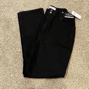 New with tag Abercrombie black denim